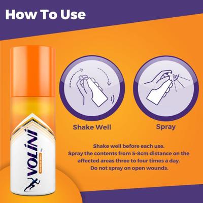 Volini Pain Relief Spray 15 gm with Free Volini Pain Relief Gel 4 gm - Pain Relief Spray