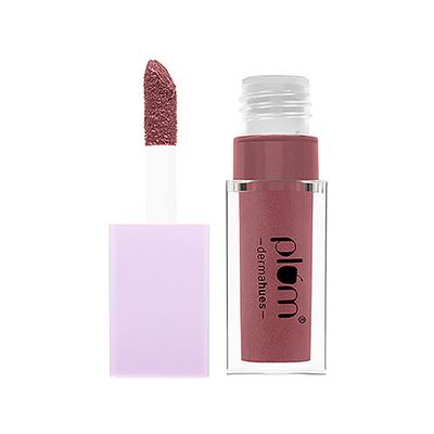 Plum Keep It Glossy Serum Lip Gloss with Hyaluronic Acid Luminous Finish Highly Pigmented Instant Hydration 100% Vegan & Cruelty Free 03 Glimmer Rose 6.5 ml - Lip Glosses