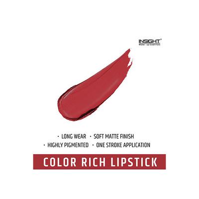 Insight Cosmetics Color Rich Lipstick - Nude Mauve 4.2 gm - Lipsticks