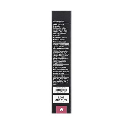 Plum Matte In Heaven Liquid Lipstick - Cherry On Top - 126 4.5 ml - Lipsticks