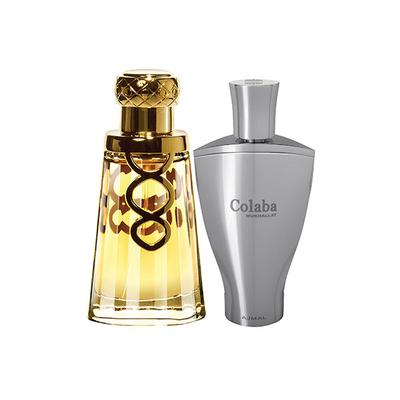 Ajmal Khallab EDP Woody Oudh Perfume And Colaba Mukhallat Concentrated Perfume Oil Floral Oriental 64 ml - Perfumes (Edt/Edp)
