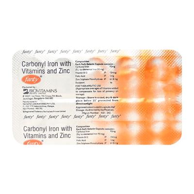 Fanty Capsule 10'S - Iron Supplement/Anaemia-Vma