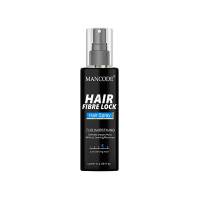 Mancode Hair Fibre Lock Hair Spray For Hair Styling, Lightweight And Delivers Instant Hold 100 ml - Hair Treatment