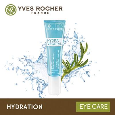 Yves Rocher Hydra Vegetal Anti-Fatigue Moisturizing Fresh Gel Eye 15 ml - Face Gels