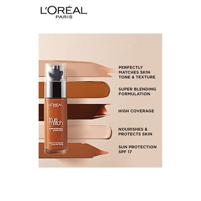 L'Oreal Paris True Match Super Blendable Concealer, 7Dw Golden Amber 6.8 Gm - Concealer