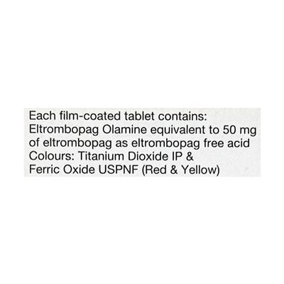 REVOLADE 50mg Tablet 2x7's - Blood Clot-Ant