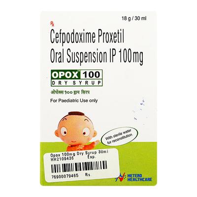 Opox 100mg Dry Syrup 30ml - Bacterial Infections-Cep