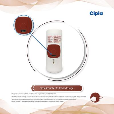 FORACORT 200 SYNCHROBREATHE Inhaler 120md - Asthma/COPD-Ast