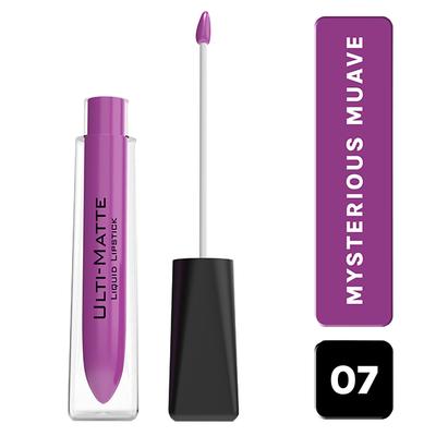 Bella Voste Ulti-Matte Liquid Lipstick Mysterious Muave (07) 3.7 Ml - Liquid Lipsticks