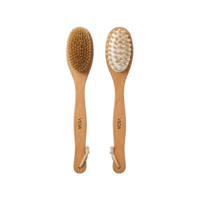 Vega Cellulite Bath Brush Dry Body Brush & Massage For Men & Women, Body Scrubber Brush (Nba-1/1) - Loofahs & Sponges