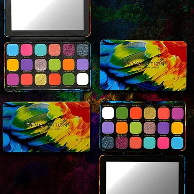 Makeup Revolution Forever Flawless Bird Of Paradise Eyeshadow Palette 19.8 gm - Eye Shadow Palettes