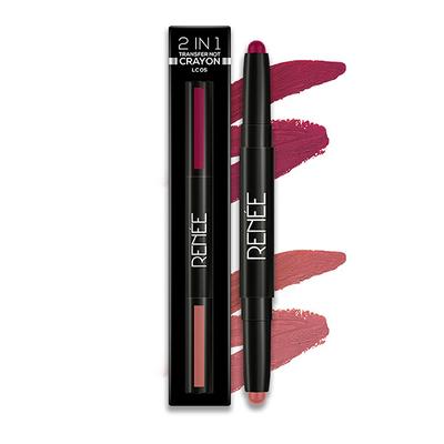 RENEE 2 in 1 Transfer Not Crayon - LC 05 4 gm - Lipsticks