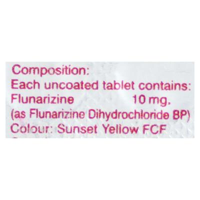 Fluner 10mg Tablet 10'S - Migraine