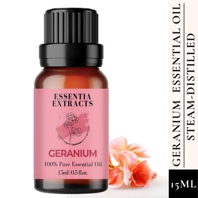 Essentia Extracts Geranium Essential Oil 15 ml - Essential Oils