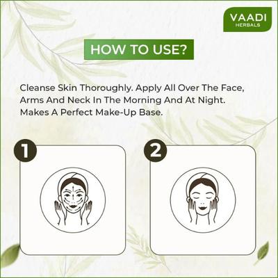Vaadi Herbals White Radiance Fairness Moisturiser - Mandarin Extract 110 ml - Face Moisturizers