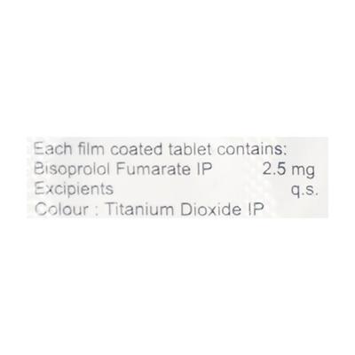 Bisoheart 2.5mg Tablet 10'S - Hypertension-Bet
