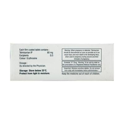 Cortel 80mg Tablet 15'S - Hypertension-Ang