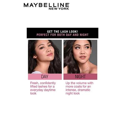 Maybelline New York Hypercurl Mascara Washable, Black 9.2 Gm - Mascaras