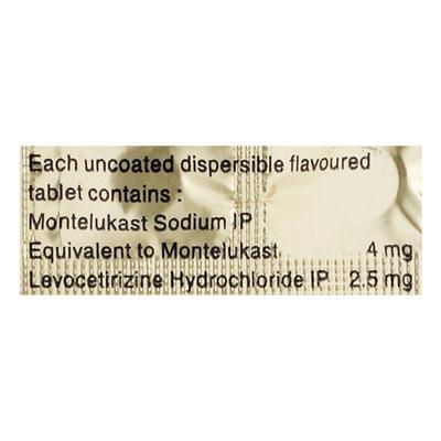 Levosiz M Kid Tablet 10'S - Allergies-Ant