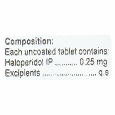 SERENACE 0.25 Tablet 20's - Psychosis-Ans