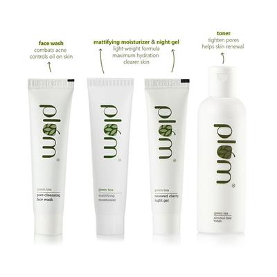 Plum Green Tea CTM Essential Kit - Mini Combo 100 ml - Facial Kits