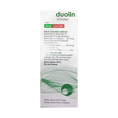 Duolin with dose counter Inhaler 200Md - Asthma/COPD-Ast