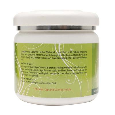 Jovees Herbal Henna & Brahmi Herbal Mehandi For Strenthening Hair Roots And Volume - Henna