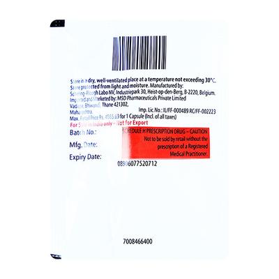 Temodal 250mg Capsule 5'S - Cancer Oncology-Cyt