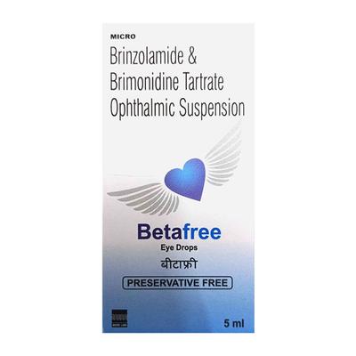 BETAFREE PRESERVATIVE FREE Eye Drops 5ml - Glaucoma-Ant