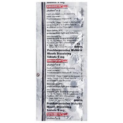 Emidoxyn MD Tablet 10'S - Psychosis-Ans