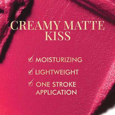 mCaffeine Shades Creamy Matte Kiss Bullet Lipstick - Moisturizing, Lightweight - Pink Mimosa 3.5 gm - Lipsticks