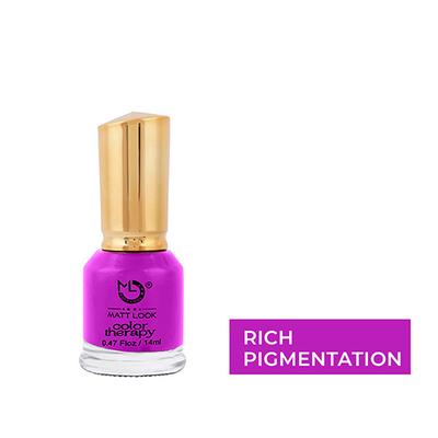 Matt Look Nails Makeup Colour Therapy Nail Polish, Shade No - 09 14 ml - Nail Polish