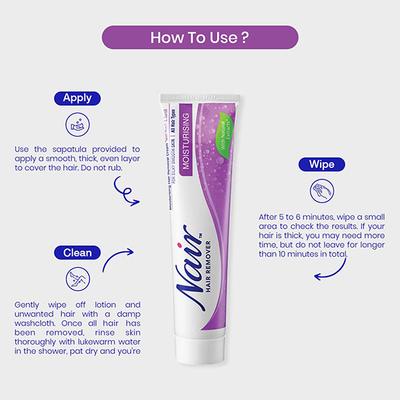 Nair Legs & Body Hair Remover Moisturising Cream 110 gm - Shaving & Hair Removal