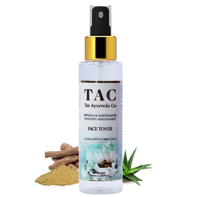 TAC The Ayurveda Co. Triphala & Yashtimadhu with 10% Niacinamide Face Toner 100 ml - Personal Care (Ayush)
