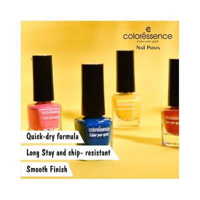 Coloressence Regular Nail Paint Siren Red NC - 29 10 ml - Nail Polish