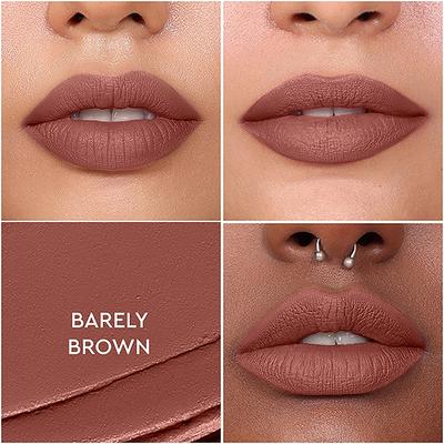 KIRO Non-Stop Airy Matte Liquid Lipstick - Barely Brown 5 ml - Liquid Lipsticks