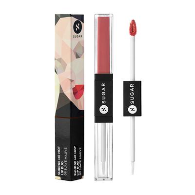 SUGAR Cosmetics Smudge Me Not Lip Duo - 09 Suave Mauve (Mauve) 3.5 ml - Lipsticks