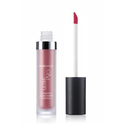 Faces Canada Longstay Liquid Matte Lipstick Sunset Coral 12 6 Ml - Liquid Lipsticks