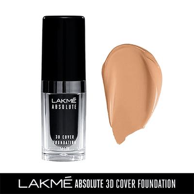 Lakme Absolute 3D Cover Foundation Cool Cinnamon 15 Ml - Foundation