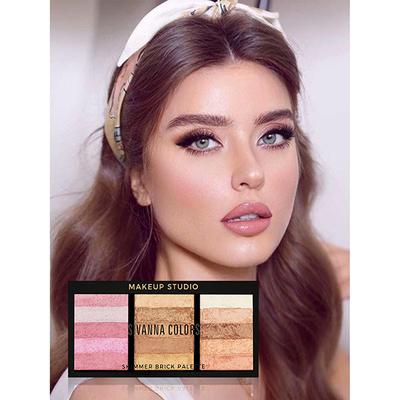 Sivanna Colors Shimmer Brick Palette - HF389 03 20 gm - Face Palettes