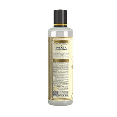 KHADI NATURAL ORANGE LEMONGRASS HAIR CONDITIONER SLS & PARABEN FREE 210 ml - Conditioners