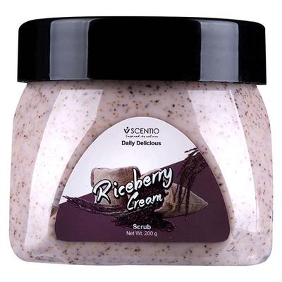 Scentio Daily Delicious Riceberry Cream Scrub 200 ml - Scrubs & Exfoliants