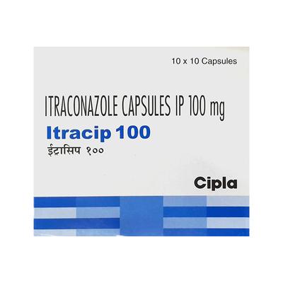 ITRACIP 100 Capsule 10's - Fungal Infections-Anf