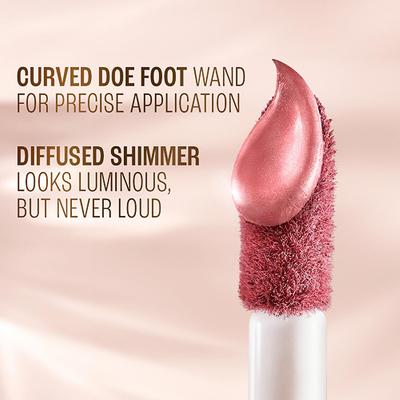 Lakme Be-Jewel Shimmer Lip Liquid, Luminous Matte Finish - 303 Cocoa Glow 3.5 ml - Liquid Lipsticks