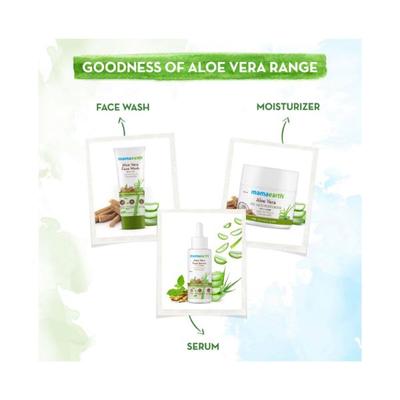 Mamaearth Aloe Vera Gel Face Moisturizer with Aloe Vera & Ashwagandha for a Youthful Glow 100 gm - Face Moisturizers