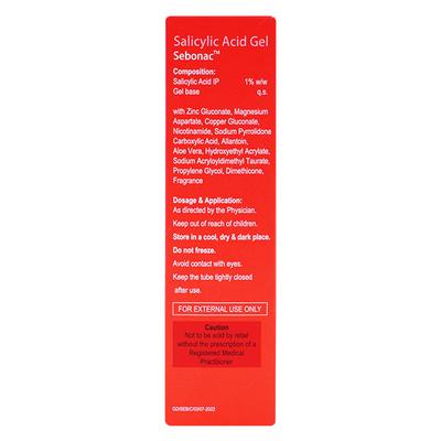 Sebonac Gel 30gm - Acne-Acn