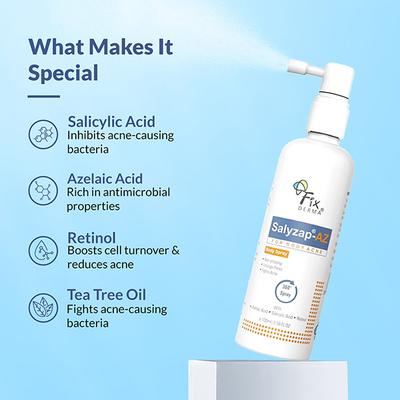 Fixderma Salyzap AZ For Body Acne Spray 100 ml - Face Wash & Cleansers