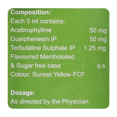 MUCOBRINT Syrup 100ml - Asthma/COPD-Ast