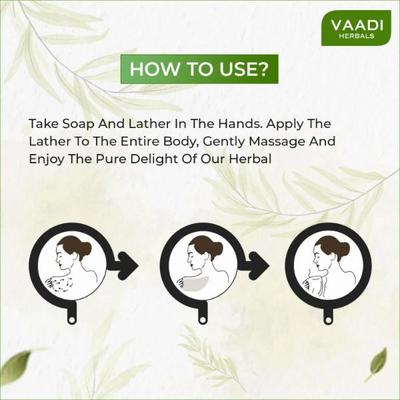 Vaadi Herbals Exotic Kiwi Soap With Green Apple Extract 75 gm - Soaps