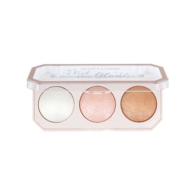 Matt Look Feel The Glow Baked Highlighter With 3 Ultimate & Extreme Pigmented Shades, Light House-01 15 gm - Highlighters & Illuminators